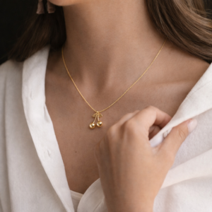 Cherry Pendant Necklace