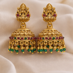 Antique Lakshmi  Jhumka