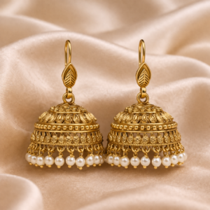 Pearl Hanging Jhumka