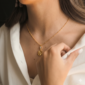 Dainty Daisy  Necklace