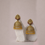 antique-lakshmi-temple-dome-jhumka-earrings
