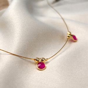 PINK CRYSTAL CHAIN