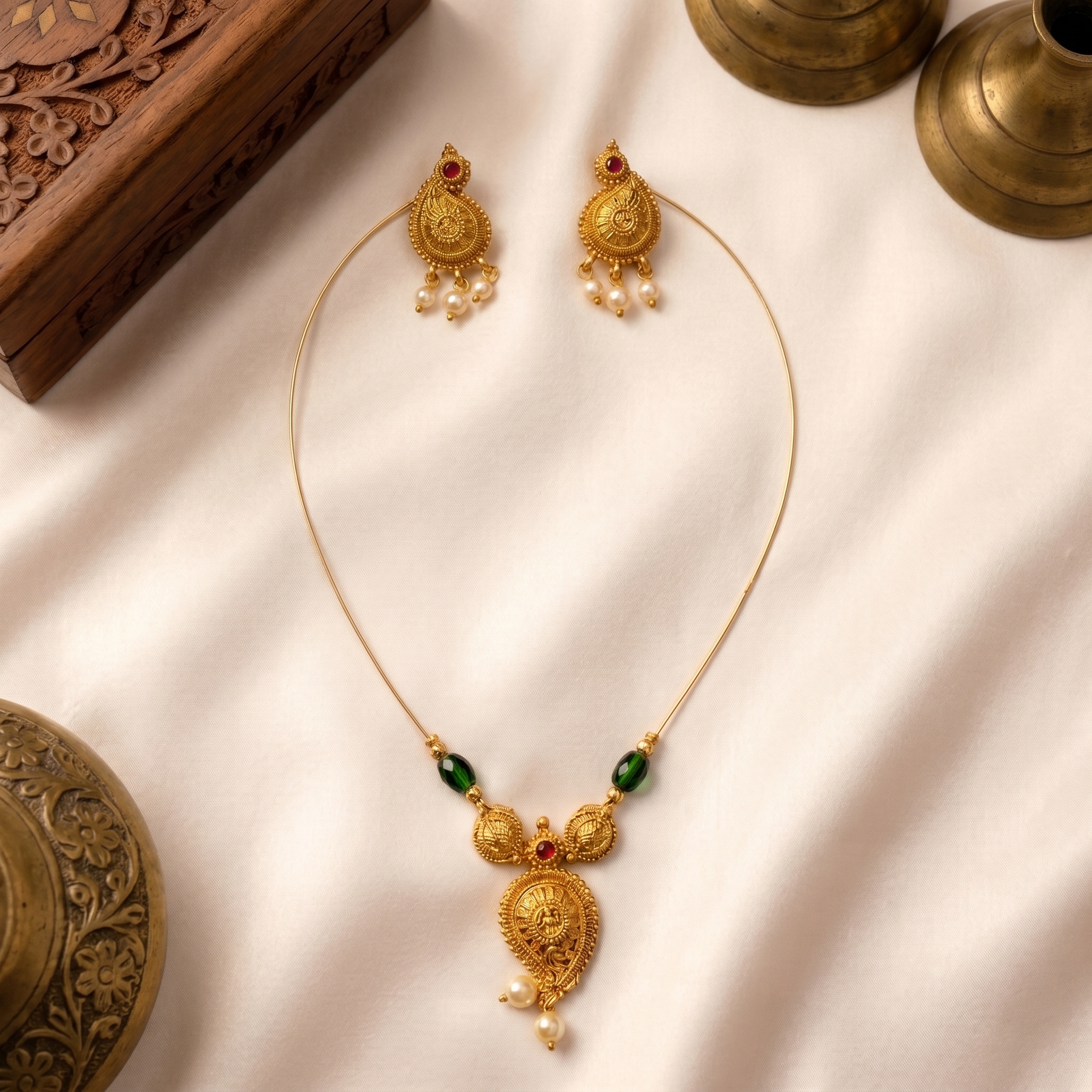 RATNA MANGA PENDANT SET
