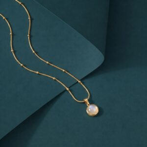 Aura Disc Necklace
