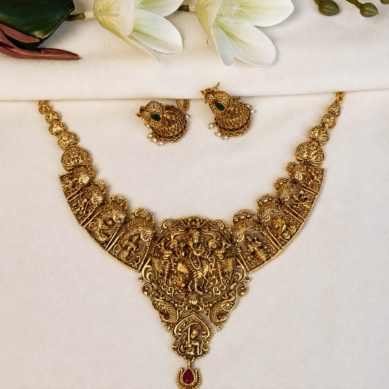 DASHAVATARA HERITAGE CHOKER - Image 3
