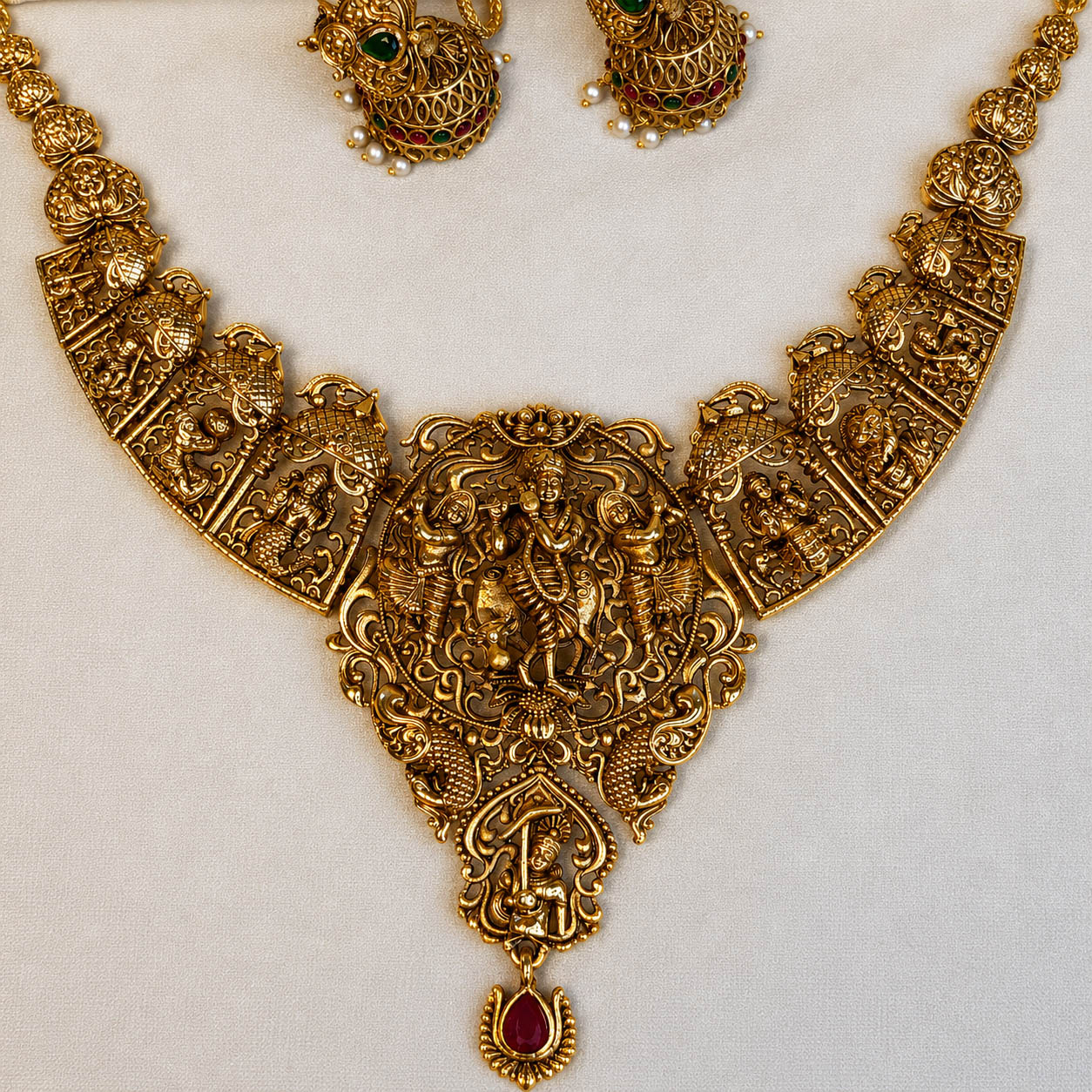 DASHAVATARA HERITAGE CHOKER - Image 4